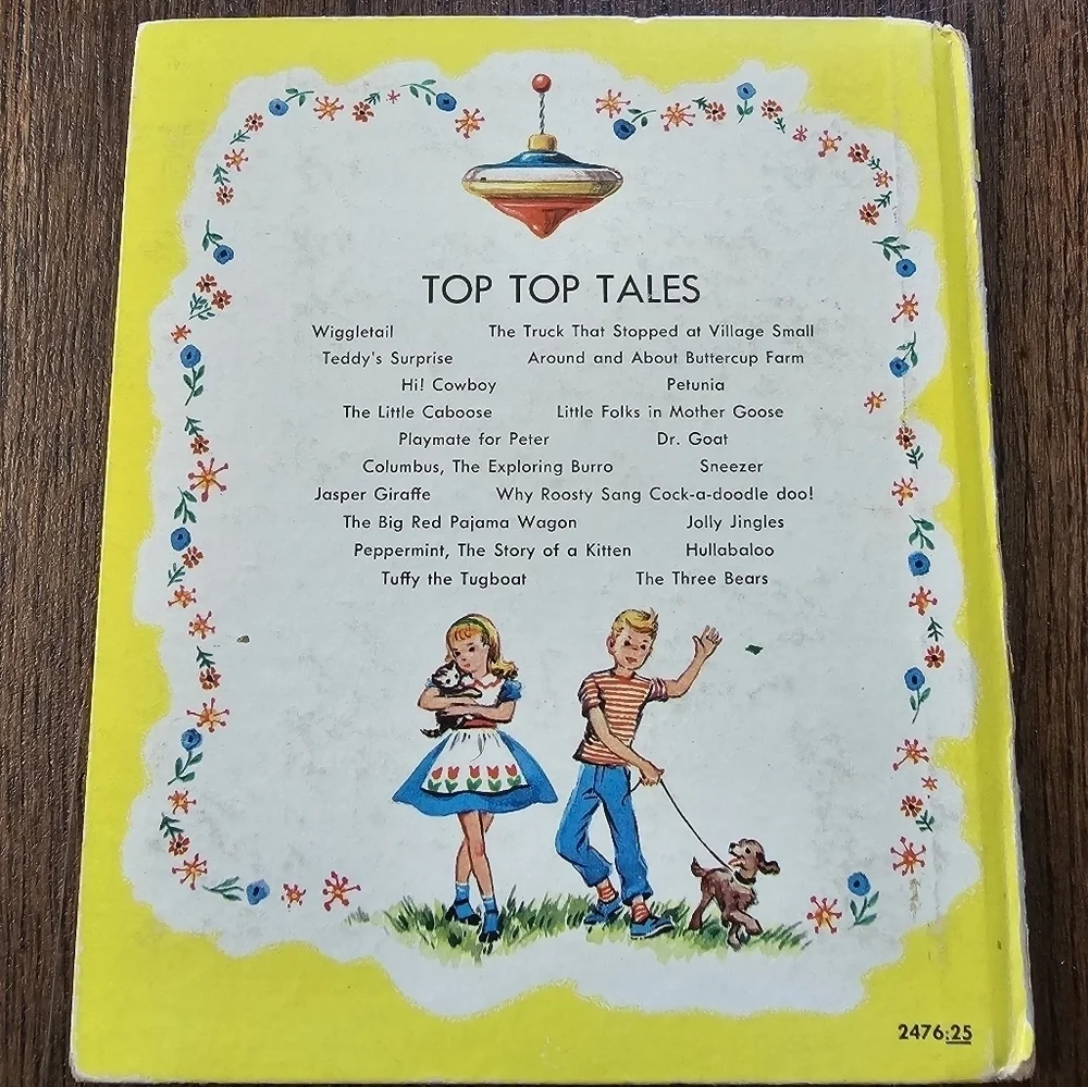 Jolly Jingles by Alexander, Florence Bibo Vintage 1949 Top Top Tales Whitman